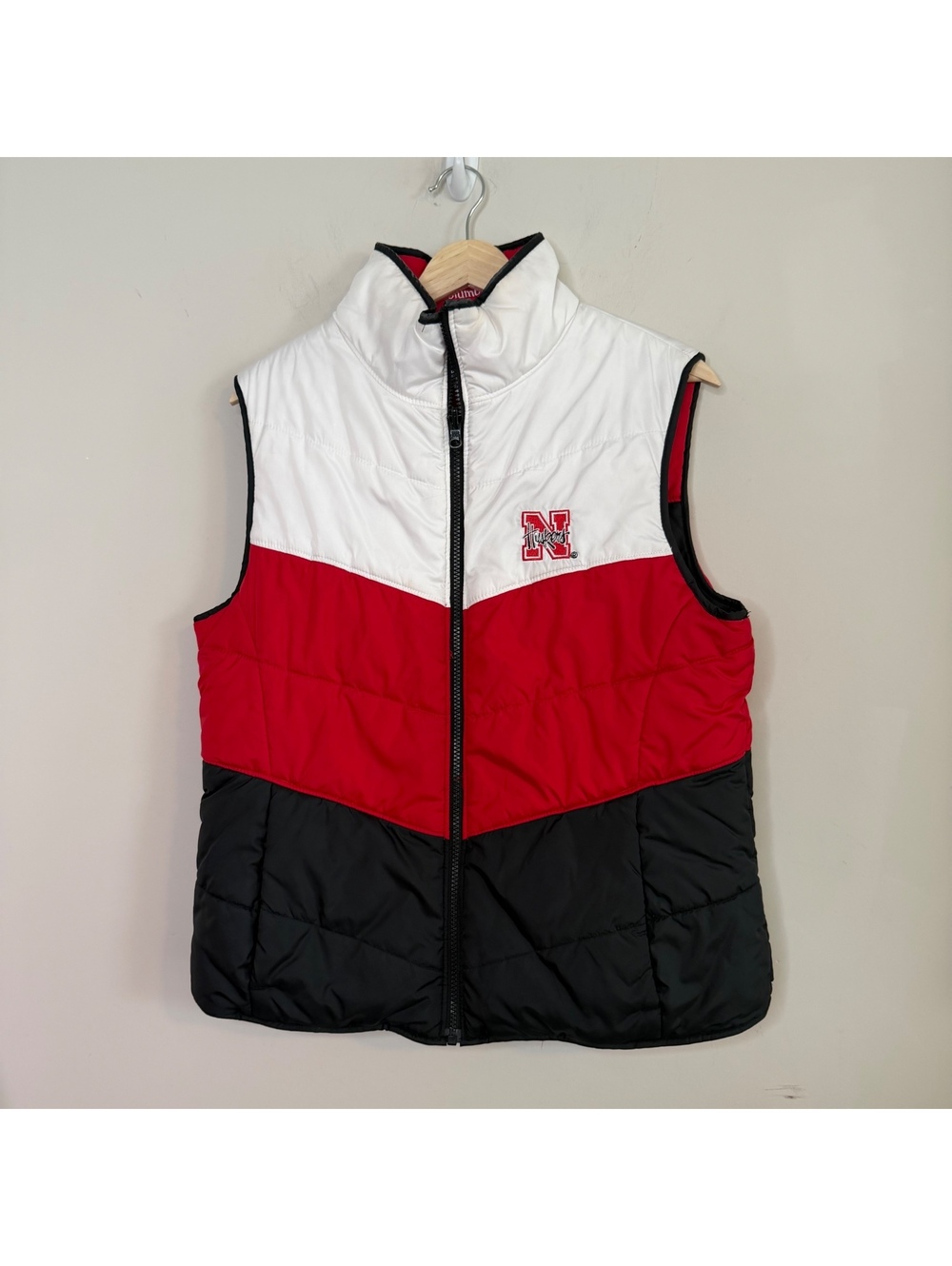 Nebraska Cornhuskers Reversible Puffer Vest